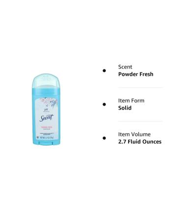 Secret Original 2.7 oz: Stay Fresh and Confident All Day - Buy Online on GoSupps.com