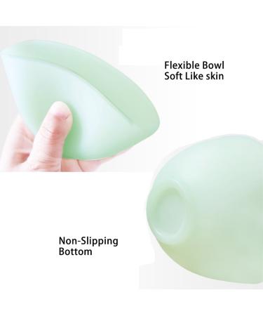 4 in 1 Silicone Face Mask Mixing Bowl Set | Brush Spatula & Tool for DIY Clay & Mud Masks - Buy Online on GoSupps.com