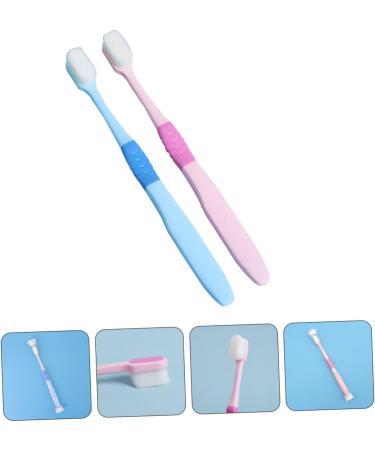 TOVINANNA 2 Pcs Soft Toothbrush Set for Kids - Gentle Oral Care for Children - International Shipping Available - Buy Online on GoSupps.com