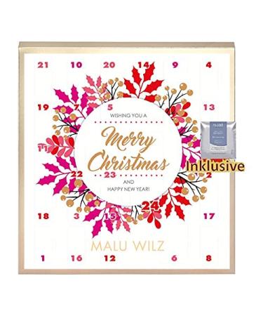 Malu Wilz Advent Calendar 2023 Women - Malu Wilz Cosmetics Advent Calendar for the woman beauty calendar value 178 cosmetic calendar 24 women beauty