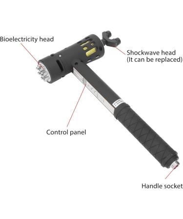 Electronic Shock Wave Therapy Device - 100-240V Massage for Blood Circulation & Tenosynovitis Relief (US Plug) - Buy Online on GoSupps.com