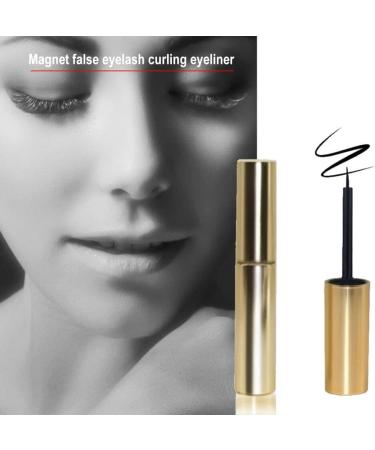 Generic Magnetic Eyeliner Liquid Eyelash Set 5 Magnets 3D Imitation Water False Eyelashes Fashion Beautiful - Buy Online on GoSupps.com