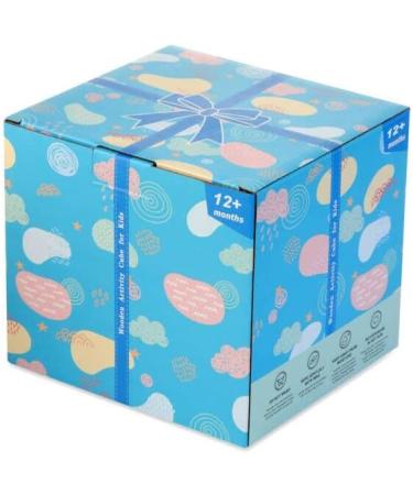 Hellowood 8-in-1 Motor Toy | Wooden Stacking & Sorting Board | Montessori Educational Toy for Toddlers (18+ months) | Blue Packaging - Buy Online on GoSupps.com