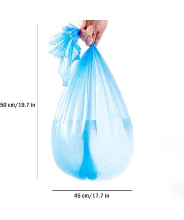 Trash Bags Colour Bin Liners Unscented Trash Bags Suitabl for Bathroom Living Room Kitchen Office Multicolor 6 Rolls 120 Counts - Buy Online on GoSupps.com