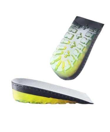 Increase Height Insoles Gel Soft PU Material Men Women Invisible Heighten Soles Pads(1.5cm) 1.5cm D
