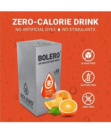 Bolero Classic Orange No Deposit 12 Pieces 108g Pack | Buy Worldwide - Buy Online on GoSupps.com