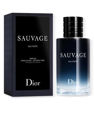 Dior Christian Sauvage Eau Forte Parfum For Men 3.4 Fl Oz