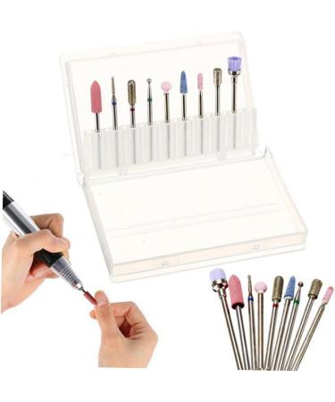 Beaupretty nail set cuticle drill bits Acrylic Nails Drill Bit professional nail drill diamond drill bits nail drill bits nail file nails kit nail dip kit metal nail - Buy Online on GoSupps.com