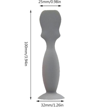 Buy Diaper Cream Spatula with Suction Foot - Soft Silicone Brush for Home Use - Emerald Green Baby Care Essential - Buy Online on GoSupps.com