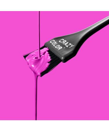 Crazy Color Neon Rebel UV Neon Pink Hair Dye - Vegan Formula, Conditioning & Nourishing 100ml (Pack of 1) - Buy Online on GoSupps.com