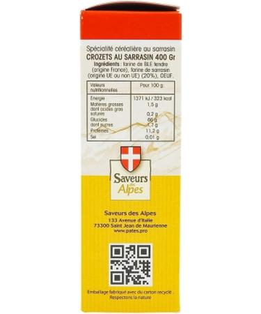 Buckwheat Crozets - 400g Box - Buy Online on GoSupps.com