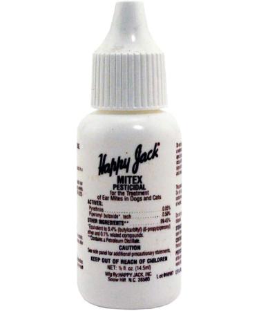 Happy Jack Mitex 0.5 oz: Effective Solution for Pet Skin Irritations - Buy Online on GoSupps.com