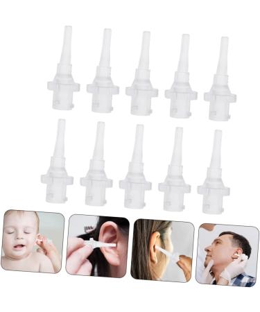 NOLITOY 30pcs Disposable Ear Washer Tips for Ear Cleaning Safe Convenient Tools Compatible All Rigid Design for Efficient Irrigation Whitex3pcs 2.8X1.1X1.1CMx3pcs - Buy Online on GoSupps.com