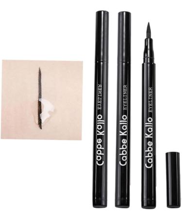 Beavorty 10 pcs Tool for Women Gel Cosmetics Smudge-proof Eyeliner Pen Dry Eye Black Fast Waterproof Liquid 1 count (Pack of 1) As Shownx2pcs - Buy Online on GoSupps.com