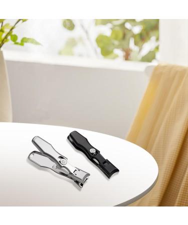 UltraSharp Stainless Steel Nail Clippers - Portable Fingernail Grooming with Collecting Container & Leather Case - Buy Online on GoSupps.com