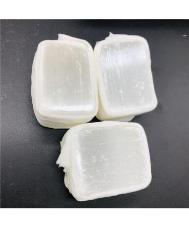 Crystal Natural Selenite Stones Stones Raw Minerals Crystals Home Decor Suitable for Home Office Decoration Full of Texture 3pc - Buy Online on GoSupps.com