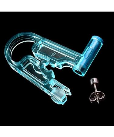 LOOCOO 8Pcs Disposable Ear Piercing Gun Set - Sterile, Painless, Non-infection, Non-inflammation - Blue - Buy Online on GoSupps.com