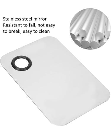 Fyearfly Makeup mixing palette Spatula Stainless steel Foundation Lipstick Color mixing palette - Buy Online on GoSupps.com