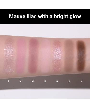 Espoir Real Eye Palette 4 Mauve Me | Long-Lasting 7 Colors Eyeshadow Palette for Eyes and Cheeks | Korean Makeup - Buy Online on GoSupps.com