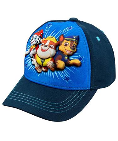 Nickelodeon Paw Patrol Character Toddler Boys Cotton 3D Baseball Cap Age 2-5 Blue