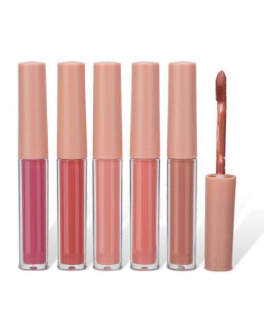 Buy Matte Lipstick Set - 5pcs Mini Waterproof Long Lasting Lipstick & Lipgloss - International Shipping Available - Buy Online on GoSupps.com
