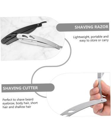 Buy Minkissy 2pcs Vintage Razor Holder & Man Scraper - Durable Stainless Steel | International Shipping Available - Buy Online on GoSupps.com
