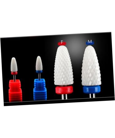 minkissy Gel Removal 2pc Manicure Drill Bits Set Nail Remove Dead Skin - Buy Online on GoSupps.com