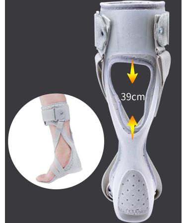 Adjustable Foot Drop Orthosis - Large Left | Foot Stabilizer & Sleep Support | International Shipping - Buy Online on GoSupps.com
