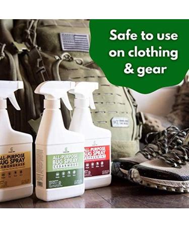 Cedarcide All-Purpose Bug Spray (Cedarwood 16 Fl Oz) - Kill, Repel & Control Mosquitos, Fleas, Ticks, Ants & Insects - Safe for People, Pets & Kids - Buy Online on GoSupps.com