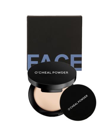 Pressed Powder Concealer & Contour, Moisturizing Foundation Oil Control, Waterproof & Sweat Resistant Matte Powder, Controls Shine & Smoothes Complexion (8