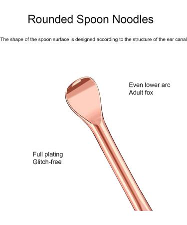 2 pcs Earwax Removal Tool Ear Cleaning Tool Stainless Steel Earwax Removal Tool Spiral Ear Pick Canal Cleaner Ear Wax Removal Kit Ear Wax Remover Rose Gold Attractive and Fashion - Buy Online on GoSupps.com
