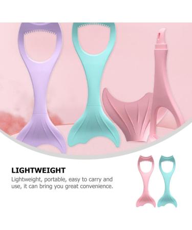 Cabilock 2pcs Mascara Brush Eyeshadow Brush Eye Brow Comb Lash Mascara Guide Lash Shield Eyelash Set - Buy Online on GoSupps.com