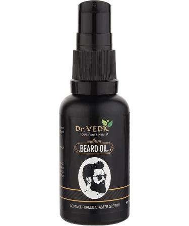 Zanto Dr. Vedic Bart Hair Growth Oil - Faster Beard Growth & Thicker Beard | 30ml Beard Oil for Uneven & Happy Beards - Buy Online on GoSupps.com