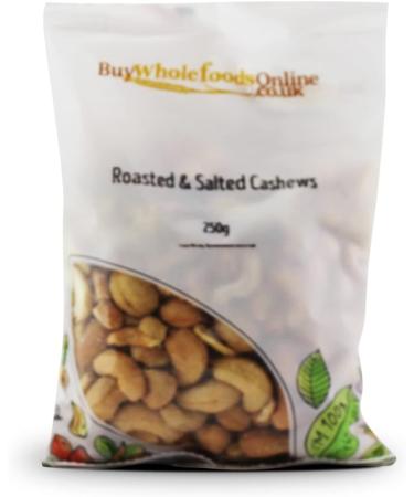Cashew Nuts Whole Roasted & Salted 250g (BWFO) - Buy Online on GoSupps.com
