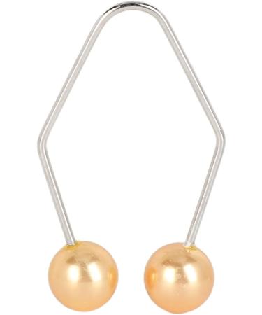 Dimple Maker Balls 2 Pairs Muscle Training Stainless Steel Easy to Carry Improve Smile Dimple Maker for Cheeks (Yellow) - Buy Online on GoSupps.com