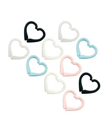 CLISPEED 10 Pairs Mask Clothes Rack Mask Ear Hook Mask Ear Hooks Hooks For Hanging The Mask Anti-strangulation Hanger 5X3CM