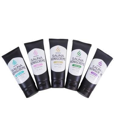 Buy SudoreWell Sauna Honey Cream - Set of 5 x 100ml Tubes | 90% Pure Honey from Finland - Best International Shipping Available - Buy Online on GoSupps.com
