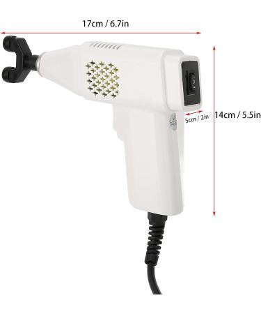 Filfeel Electrical Chiropractic Tool - Spine Adjuster & Massage for Scoliosis Relief | 4 Massage Heads - Buy Online on GoSupps.com