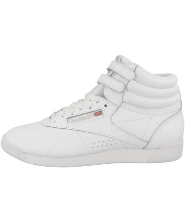 Reebok Women's Freestyle Hi High-Top White Int White Silver 38 EU