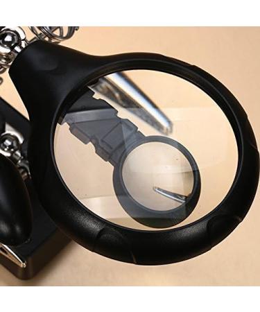 Multifunctional Led Auxiliary Clip Magnifying Glass Desktop Magnifying Glass Good Times - Buy Online on GoSupps.com