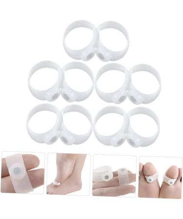Buy Healeved 25 Pairs Toe Ring Covers - Elastic Band Acupoint Stimulating Toe Covers for Foot Care | Perfect for Travel - Buy Online on GoSupps.com