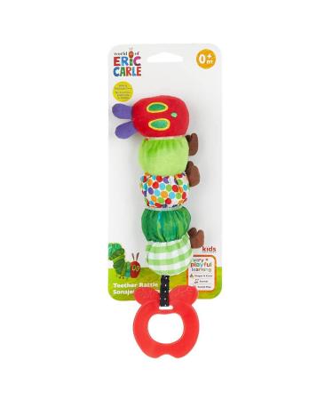 Teether Rattle  World of Eric Carle The Very Hungry Caterpillar Teething Toy for Babies