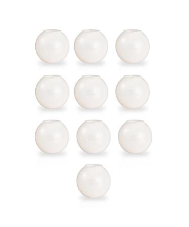 Officina Naturae Set of 10 Ecological and Graduated Measuring Balls for Washing Machine Powder and Liquid Laundry Made in Italy