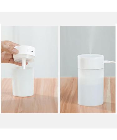 Mini USB Humidifier with Night Light - Portable Room & Car Essential Oil Diffuser - Pink - Buy Online on GoSupps.com