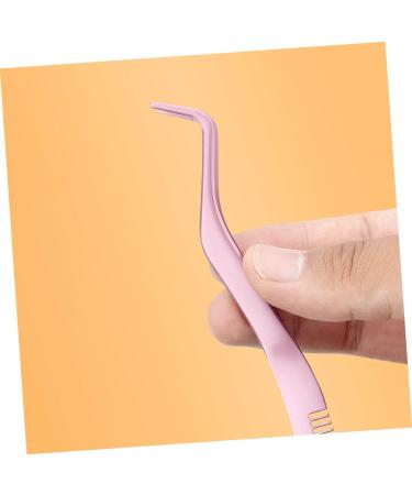 FRCOLOR 3pcs Eyelash Tweezers Set with Comb & Separator Tool - Ergonomic Stainless Steel Lash Applicator for Perfect Makeup - Buy Online on GoSupps.com