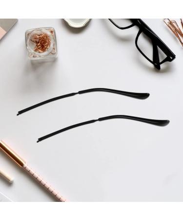 Buy PopetPop 2 Pairs of Glasses Legs | Replacement Bar & Hinge for Men & Women | Metal Black Glasses Accessories - Buy Online on GoSupps.com