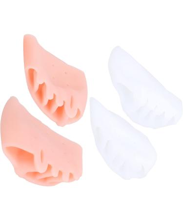 Silicone Toe Spreaders for Women - Anti-Friction & Toe Correction - 5 Pairs (Color) - Buy Online on GoSupps.com