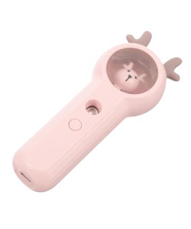 POPETPOP handheld Cartoon Hydrating instrument Deep Cleaning face steamer thermal sprayer for salon abs face streamers facial simple pink steamer vocal steamer for singers