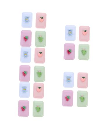 Solustrie 20 STK contact lens container glass container container for eye contact lenses Lens case lens case lens container travel
