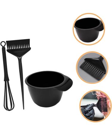 ERINGOGO Kit de Coloration Capillaire 3 Pi ces Pinceau Bol M langeur Noir Professionnel Salon Coiffure Maison - Buy Online on GoSupps.com